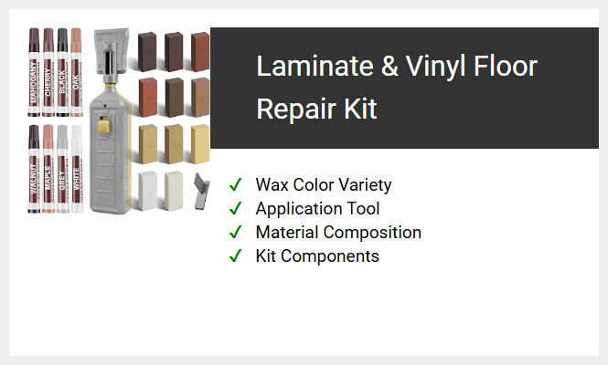 Laminate & Vinyl Floor Repair Kit