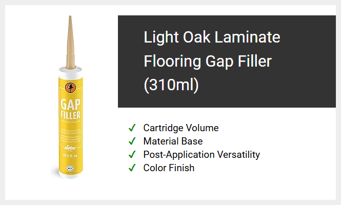Light Oak Laminate Flooring Gap Filler (310ml)