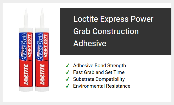 Loctite Express Power Grab Construction Adhesive