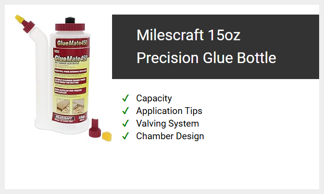 Milescraft 15oz Precision Glue Bottle