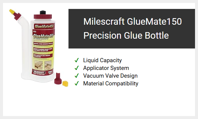 Milescraft GlueMate150 Precision Glue Bottle