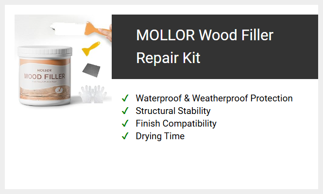MOLLOR Wood Filler Repair Kit
