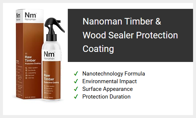 Nanoman Timber & Wood Sealer Protection Coating