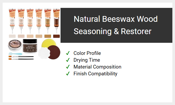 Natural Beeswax Wood Seasoning & Restorer