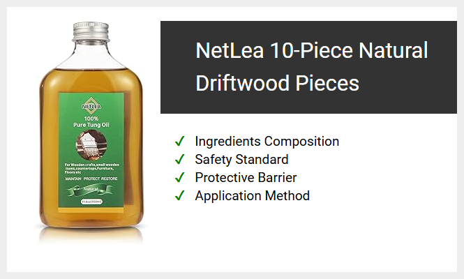 NetLea 10-Piece Natural Driftwood Pieces