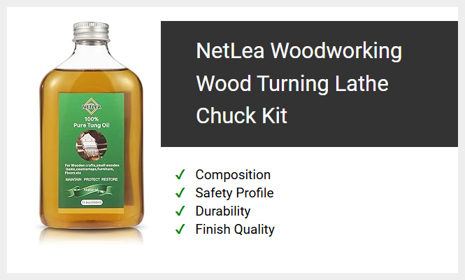 NetLea Woodworking Wood Turning Lathe Chuck Kit
