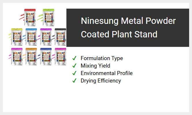 Ninesung Metal Powder Coated Plant Stand