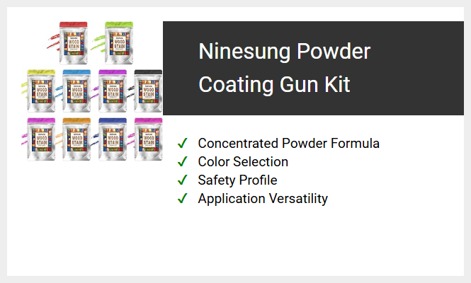 Ninesung Powder Coating Gun Kit
