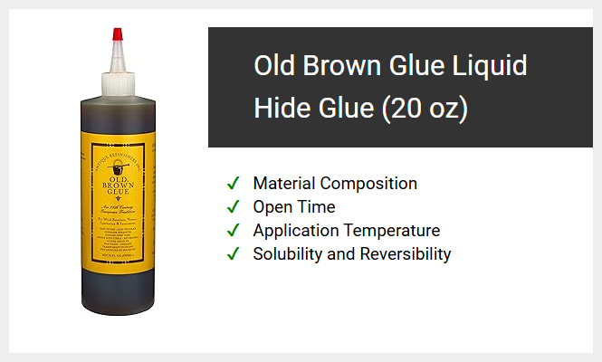 Old Brown Glue Liquid Hide Glue (20 oz)
