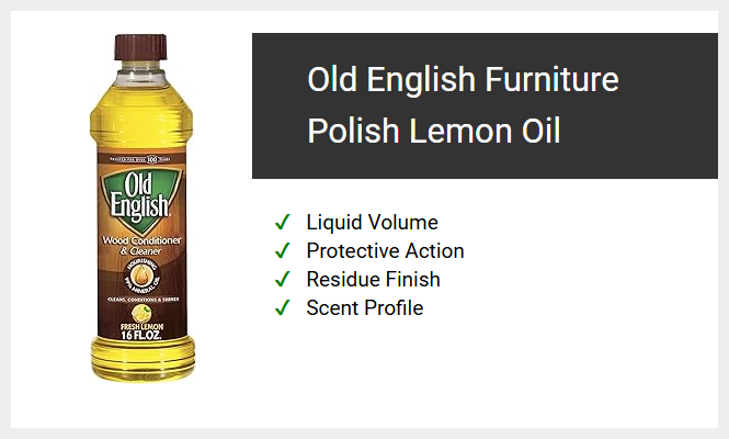 Old English Furniture Polish Lemon Oil