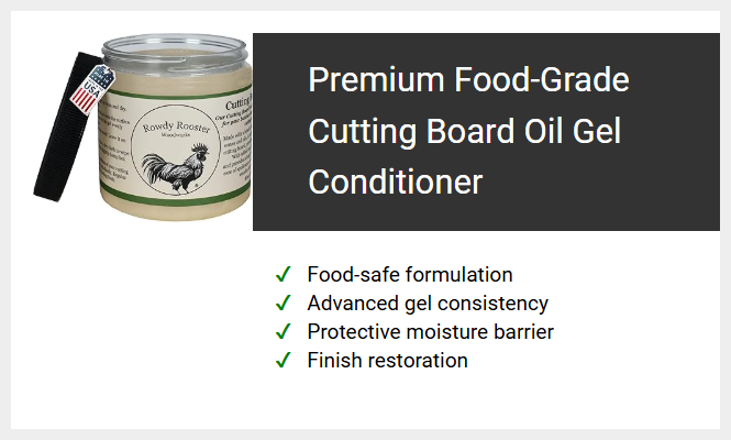 Premium Food-Grade Cutting Board Oil Gel Conditioner