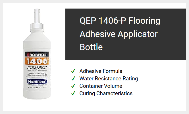 QEP 1406-P Flooring Adhesive Applicator Bottle