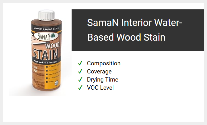 SamaN Interior Water-Based Wood Stain