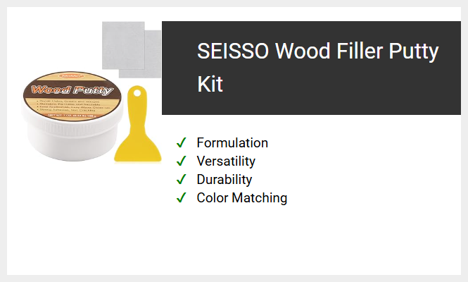 SEISSO Wood Filler Putty Kit