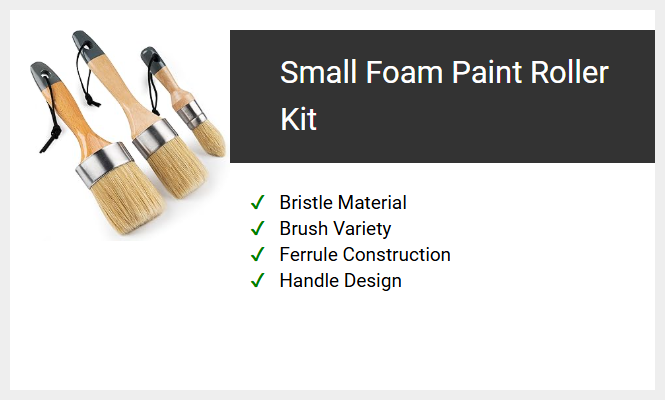 Small Foam Paint Roller Kit