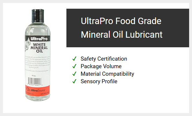 UltraPro Food Grade Mineral Oil Lubricant
