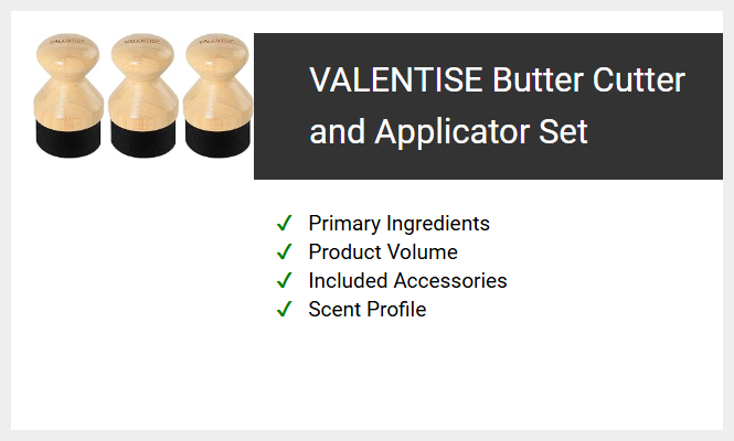 VALENTISE Butter Cutter and Applicator Set