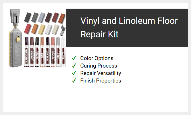 Vinyl and Linoleum Floor Repair Kit