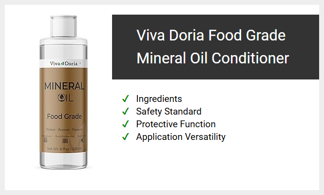 Viva Doria Food Grade Mineral Oil Conditioner