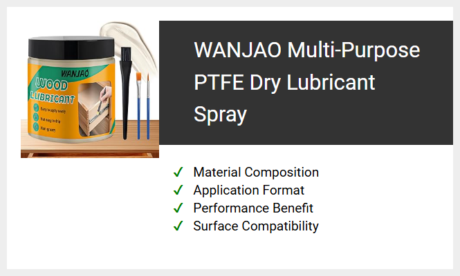 WANJAO Multi-Purpose PTFE Dry Lubricant Spray