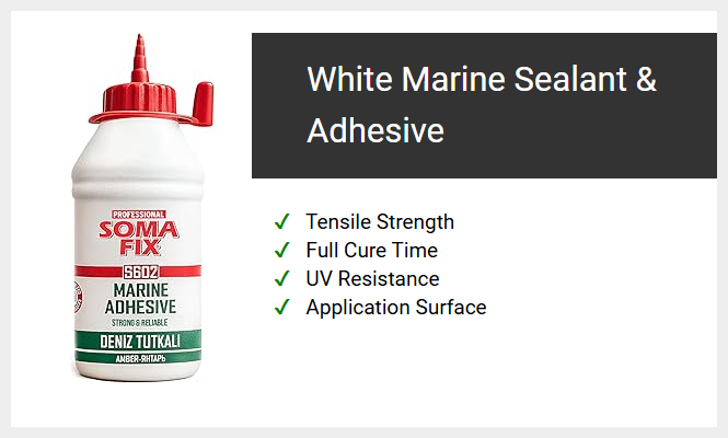 White Marine Sealant & Adhesive