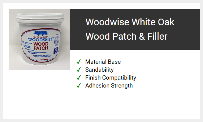 Woodwise White Oak Wood Patch & Filler